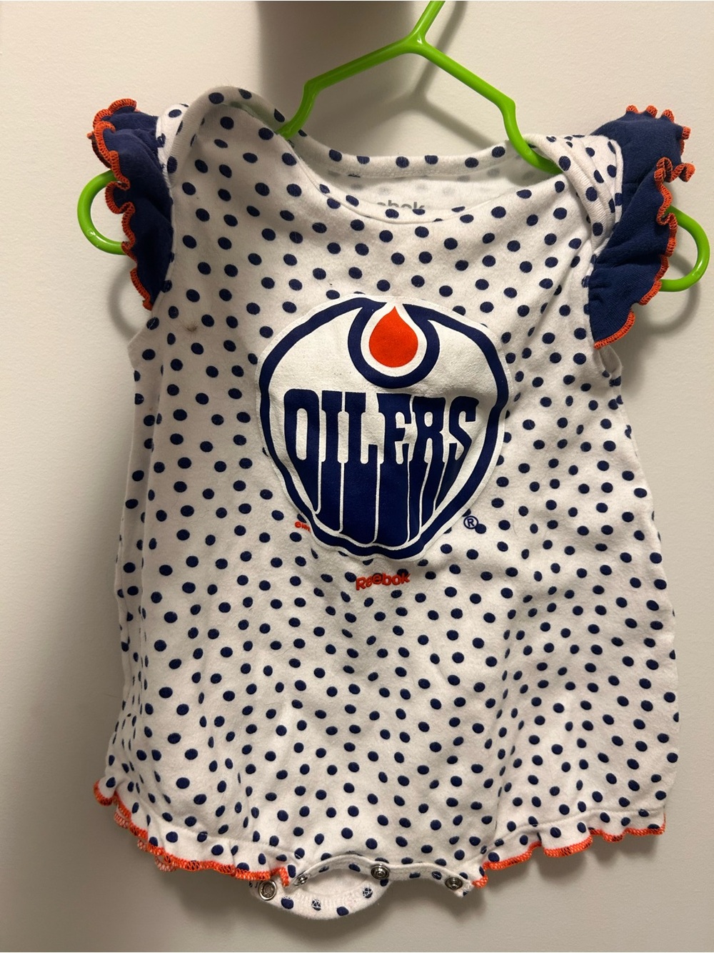 Reebok NHL Oilers onesie